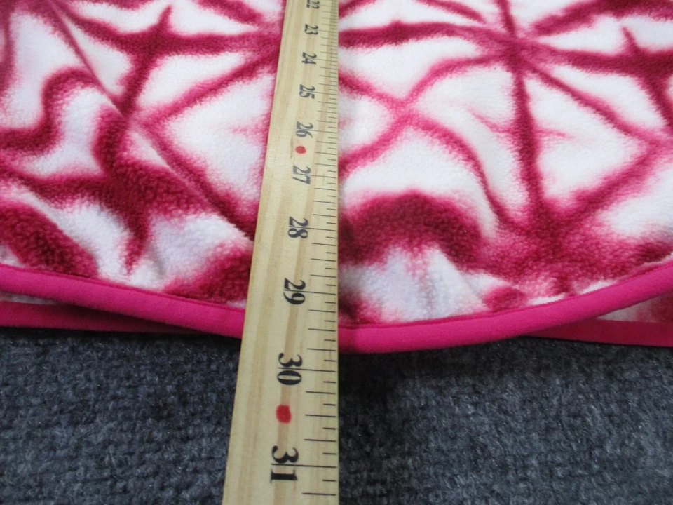 Chaqueta Patagonia Para Mujer L Rosa Tie Dye Snap T Suéter Synchilla Polar Azteca Foto 4 de 4