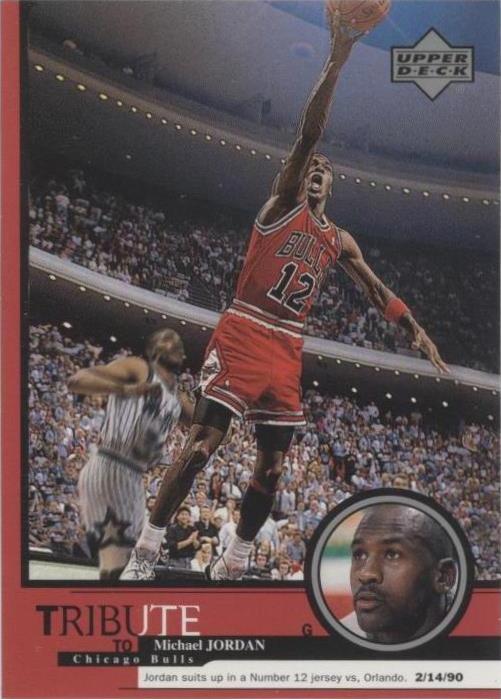 1998-99 Upper Deck Tribute to Michael Jordan Michael Jordan #16