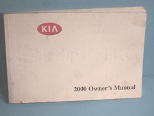 00 2000 Kia Sephia Owners Manual