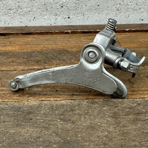 Vintage Campagnolo Matchbox Front Derailleur Bottom 28.6 mm Clamp On Double B5 - Picture 3 of 11