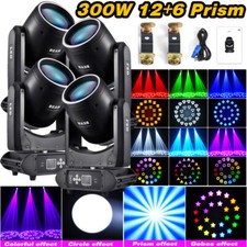18Prism LED 300W Beam Moving Head Stage Light DMX Spot Lighting DJ Disco Show US