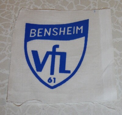 Aufnäher Vereinswappen VfL Bensheim 1961 - Verein für Leibesübungen e.V.