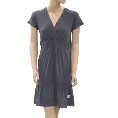 Odd Molly Anthropologie Step Over Mini Dress Lace Tunic V Neck