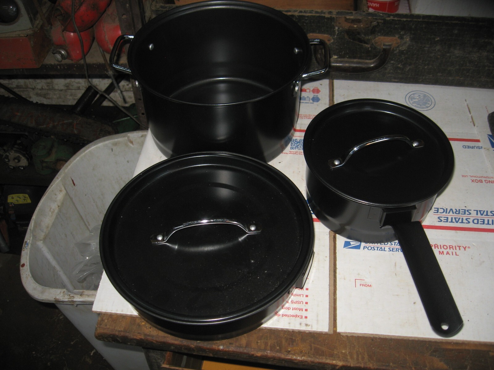 NEW OLD STOCK COLEMAN CAMPING COOKWARE SET NEVER USED 6 PIECE SET eBay