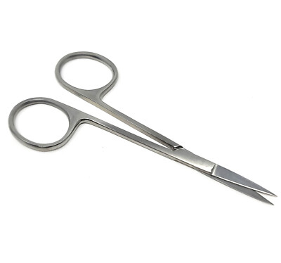 MICRO IRIS SCISSORS 4'' STAINLESS STEEL STRAIGHT SURGICAL INSTRUMENTS