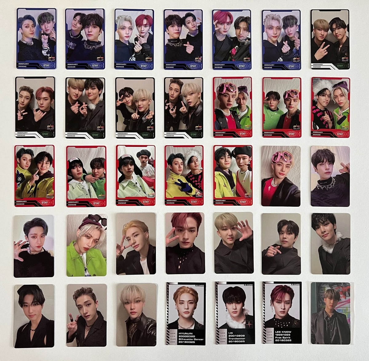 Stray Kids Mini Album Oddinary Official Photocard Aladin Unit