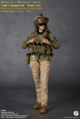 1/6フィギュアSpecialMissionUnit Easysimple Easy&Simple CST Special Mission Unit Operator Soldier 1/6