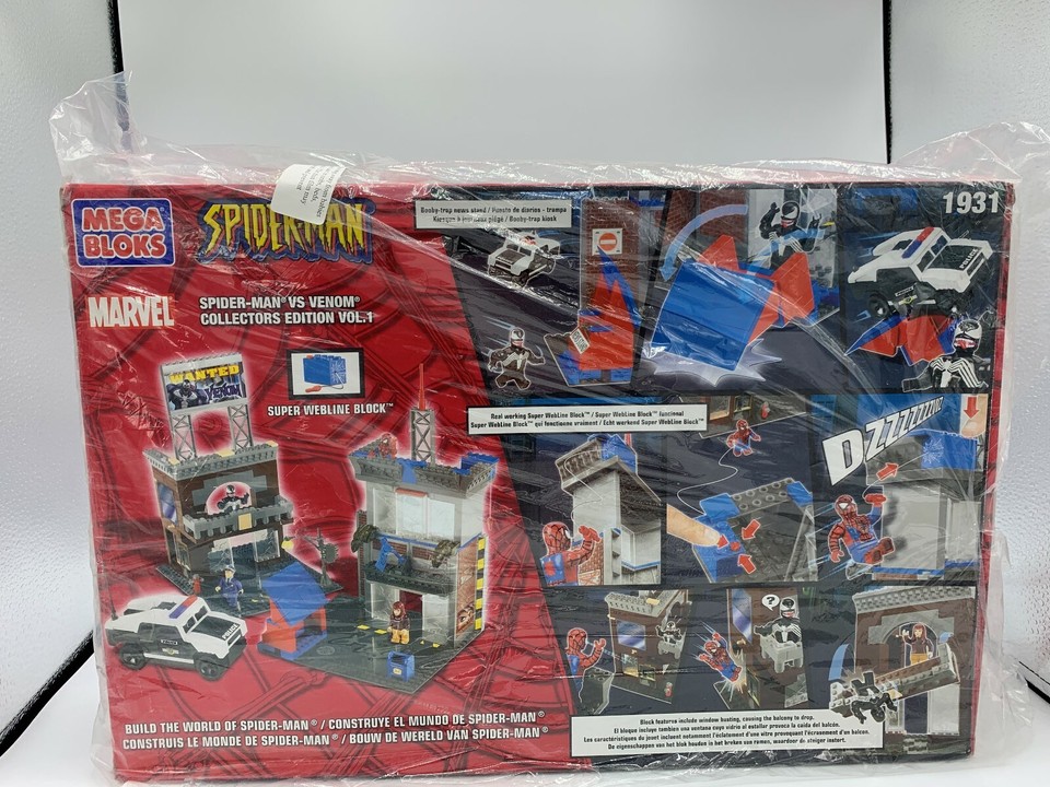 Jeu Marvel Mega Blocks Spiderman vs Venom Collector