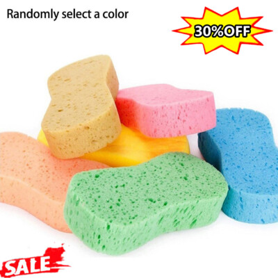 Car Wash Sponges,Extra Thick Large Colorful Cleaning Sponge Multi-Purpose US NEW