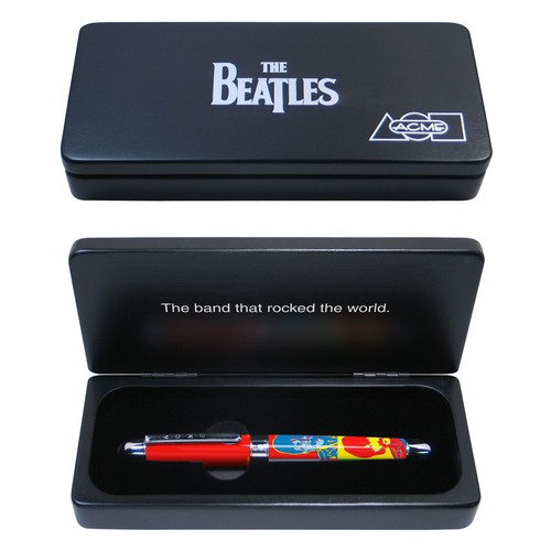 Archived ACME Studio THE BEATLES “1967” Lim Ed. Roller Ball Pen with Display NEW - Picture 5 of 7