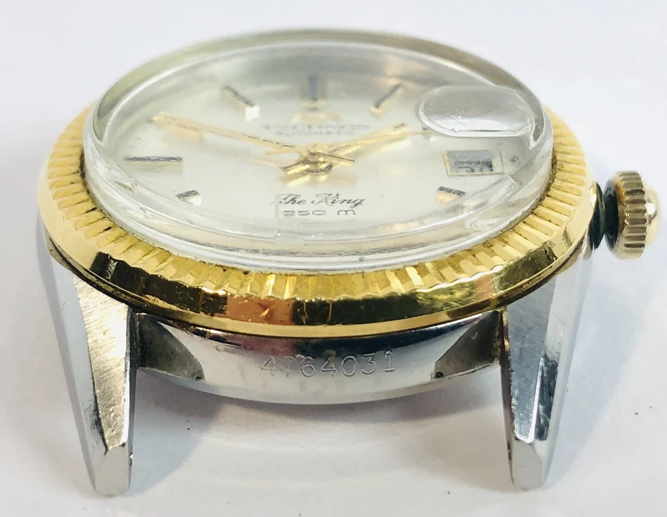 G2U Vintage TECHNOS The King Automatic Running Swiss Made Mens Divers Wristwatch - Изображение 2 из 4