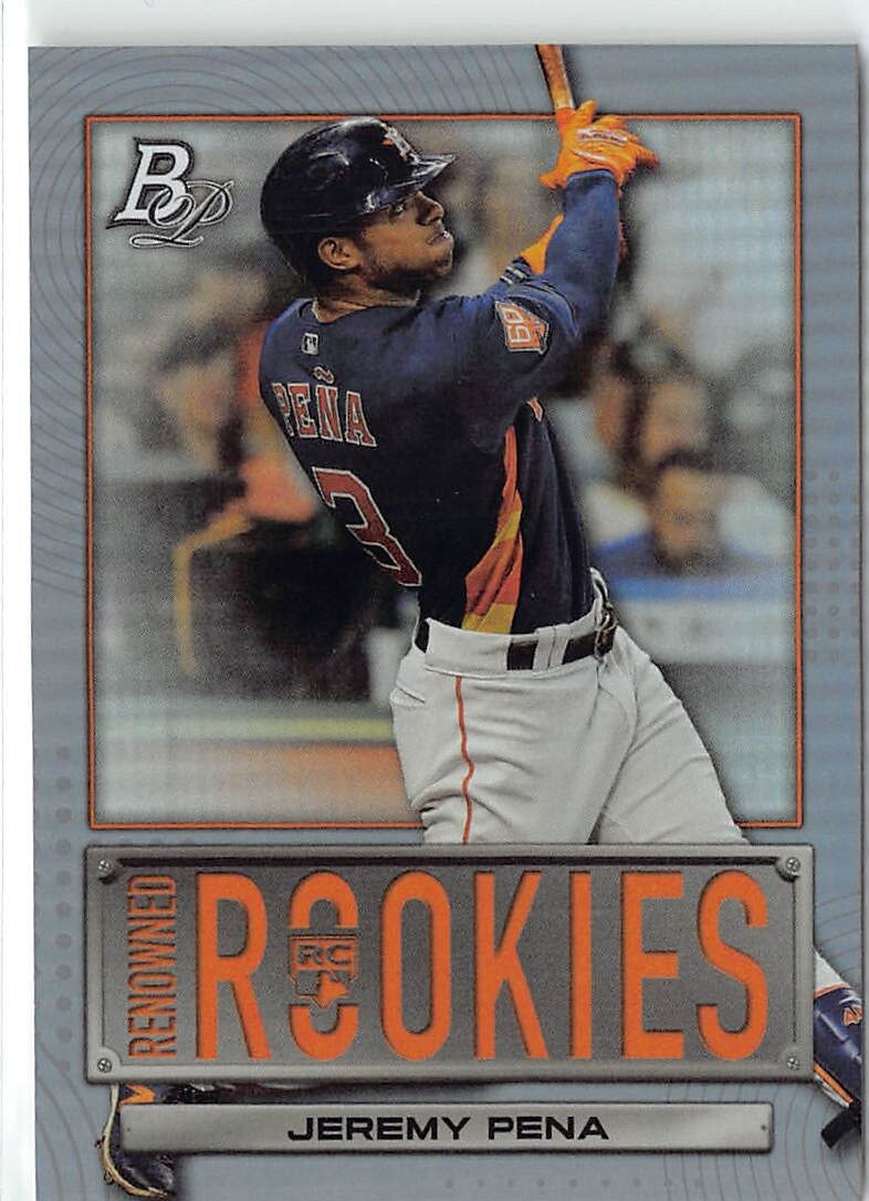 2022 Bowman Platinum | Jeremy Pena (Renowned Rookies Insert) #RR