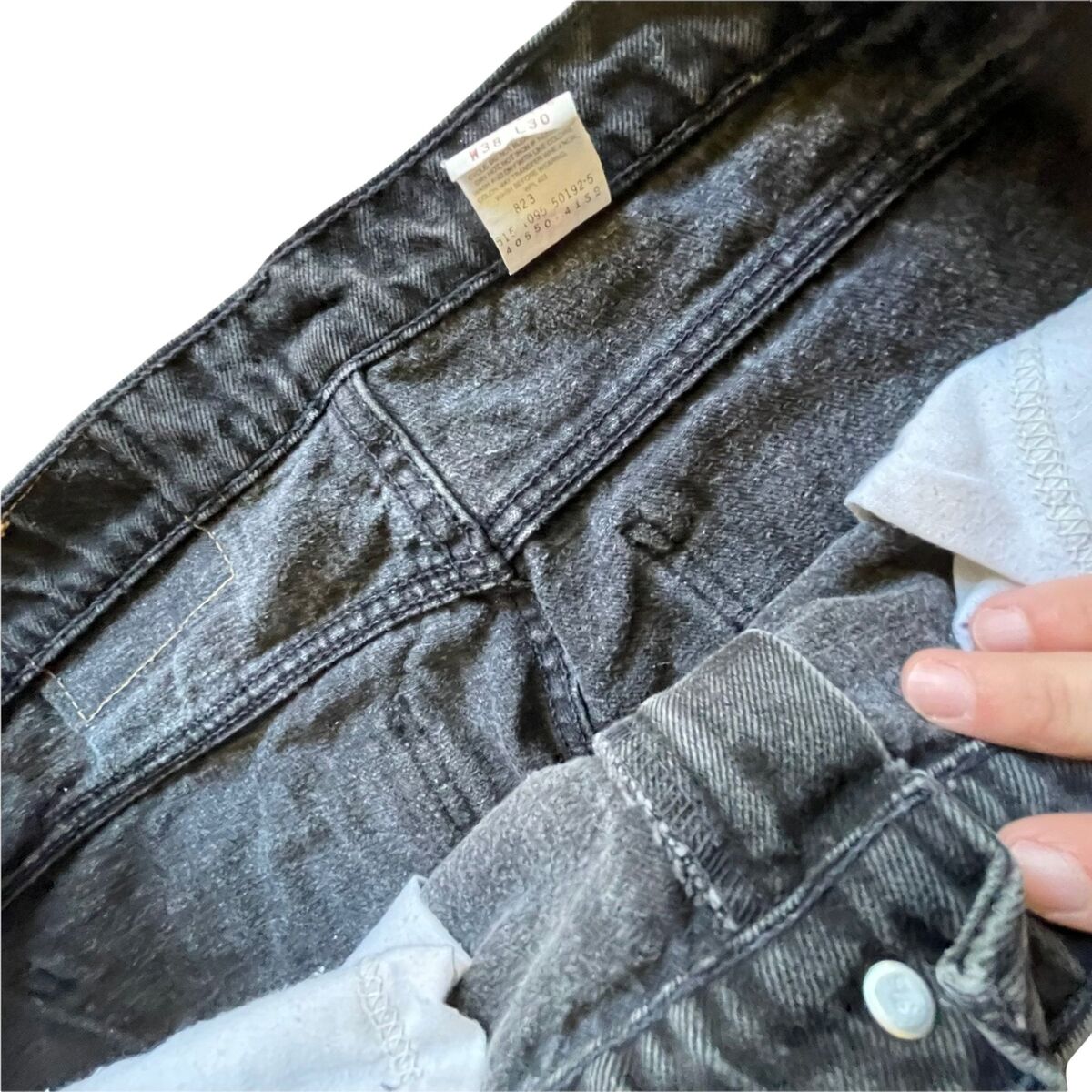 Vintage Levis 550 Black Jeans, Relaxed Fit, Made in USA Vintage Levis 550 Black Jeans, Relaxed Fit, Made in USA