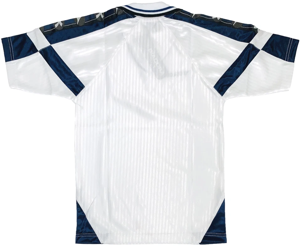 Camiseta polo de fútbol Diadora Trevi 017 blanca azul marino juvenil M Foto 2 de 2