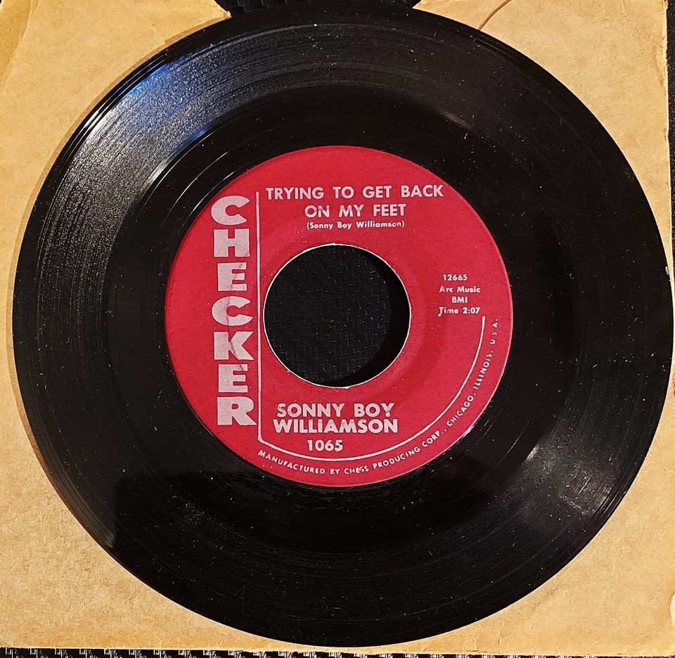 BLUES 45 SONNY BOY WILLIAMSON Decoration Day/Trying to Get Back on My