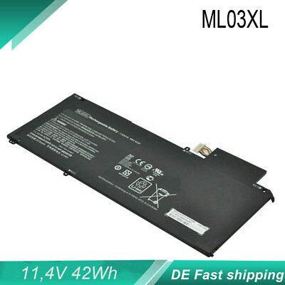 Für  HP Spectre X2 Datachable Akku ML03XL, 813999-1C1, 814277-005 (U7