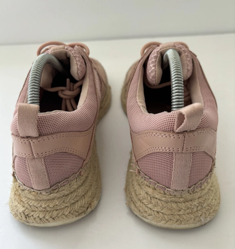 Marc Fisher  Janette3  Pink Suede  Espadrille  Sneakers  Shoes  Women’s  Size 8M - Image 2 of 4