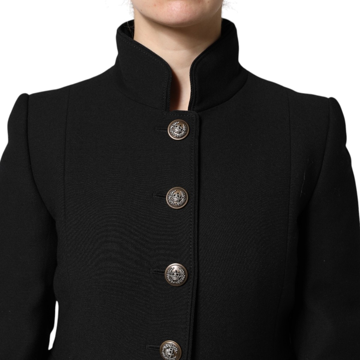 ジャケット・アウター D&G / archive wool jacket DOLCE & GABBANA Jacket Black Wool Single Breasted Trench
