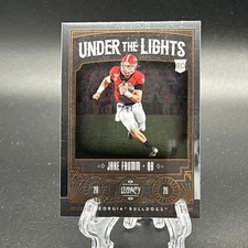 2020 Legacy Under The Lights Jake Fromm Rookie Card R25010
