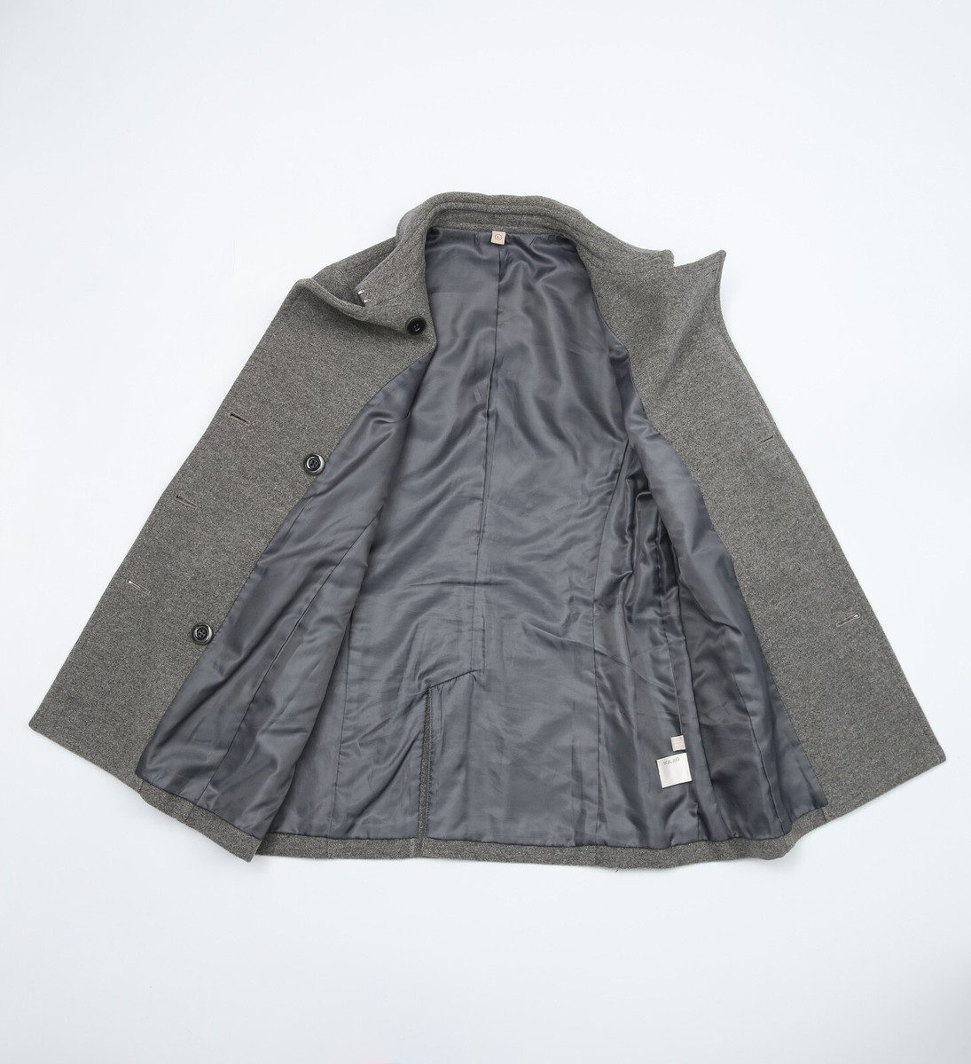 ジャケット・アウター old uniqlo wool half coat gray L s-l1200.jpg