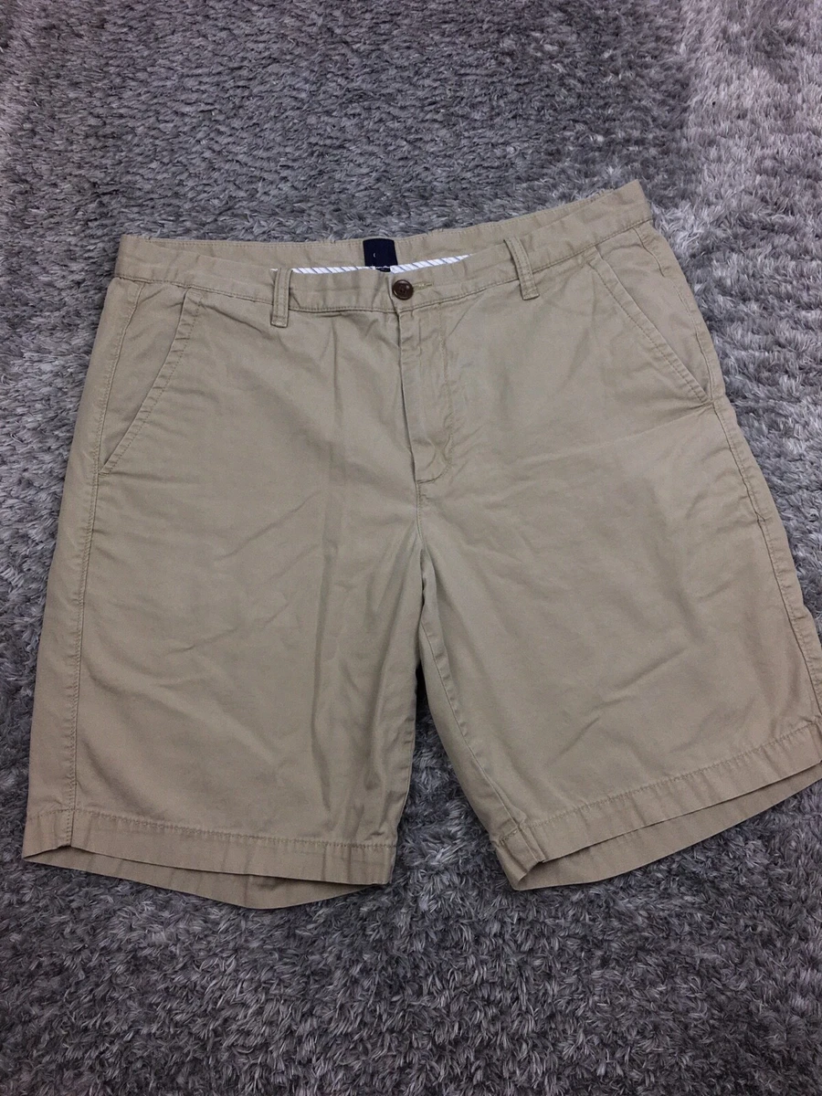 Gap Khaki Shorts Mens Size 36 Brown Twill Chino eBay