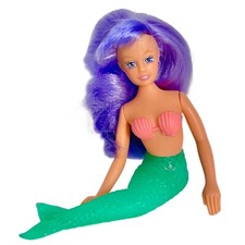 Muñeca Barbie Sentada Princesa Sirenita Toys N’ Things 1991 Película Ariel