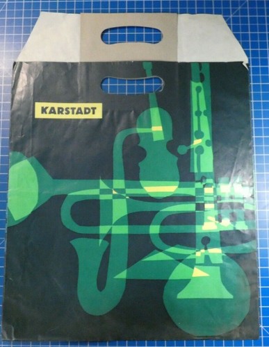 Record Paper Bag Karstadt 1960s G6726