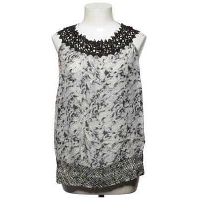 Oasis, Tank­top, Größe: 34, Schwarz/Weiß, Seide, Print, Damen #JMO