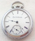 ANTIQUE 18s ELGIN GRADE 218 15 JEWEL JEWELERS CASED POCKET WATCH