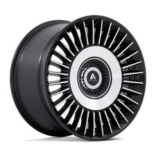 1 New 22x9 Asanti Black Abl-40 Tiara Black 5x108 5x114.3 5x4.5 Et38 Wheel Rim