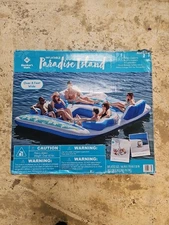 Member's Mark Paradise Island - inflatable bench with backrests and cooler