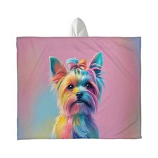 Hooded Sherpa Fleece Blanket