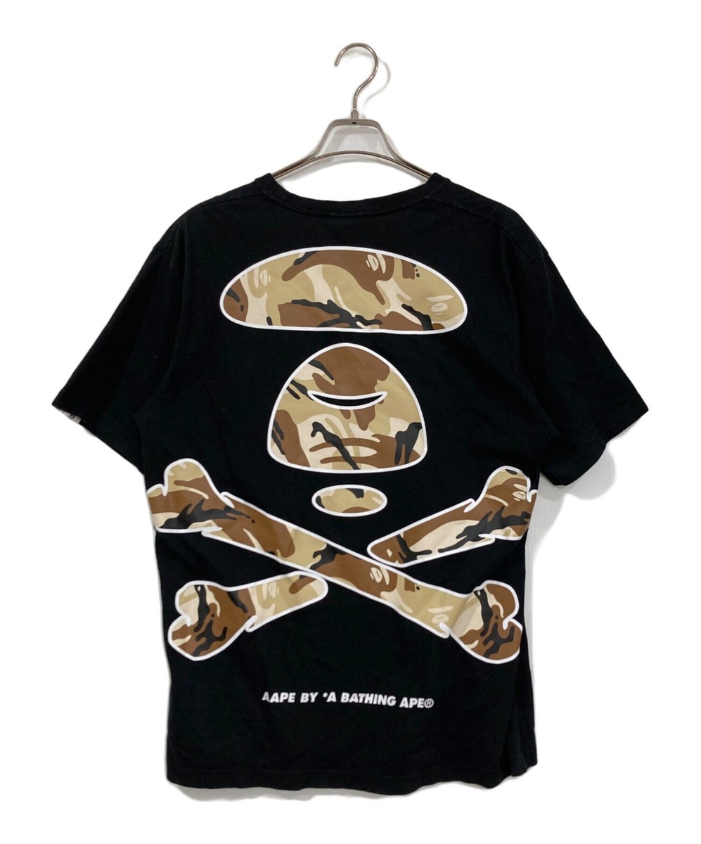 AAPE UNIVERSE 黒 Tシャツ Sサイズ AAPER 'UNIVERSE' TEE（Tシャツ/カットソー）｜AAPE BY A