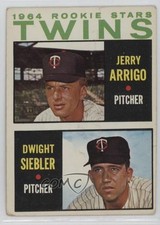 1964 Topps Jerry Arrigo Dwight Siebler Rookie Stars Twins ( ) #516 6ly