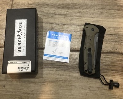 Benchmade 9071 Green Aluminum