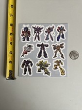 Pop Culture Stickers Transformers Sticker Sheet