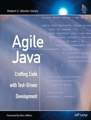 Agile Java¿: Crafting Code with Test-Driven Development - paperback Langr, ...