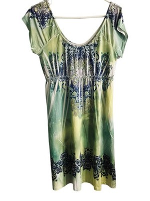 Kiara Bohemian Pull Over Dress Size Medium 