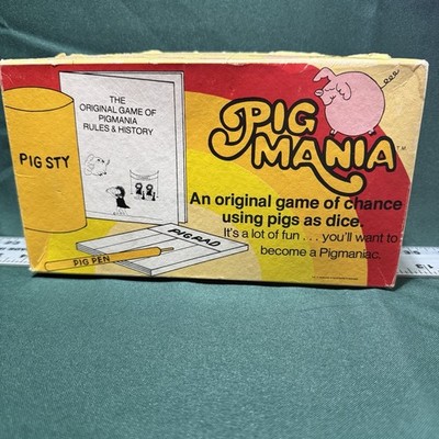 Pig Mania - Original Vintage 1977 - 100% Complete - Ships Free - Rare - Farming