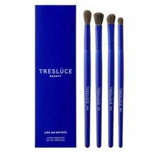 Tresluce Beauty - Like An Artista - 4-Piece Brush Set - New
