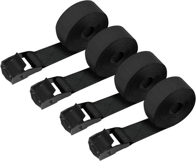4 Pack Tie down Strap,5Ft X 1'' Lashing Straps with Adjustable Buckle Heavy Duty