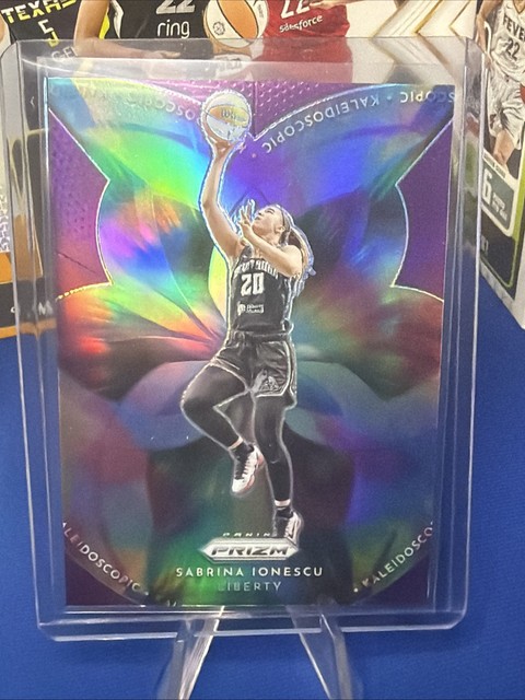 2026 Panini Prizm WNBA Sabrina Ionescu Purple Kaleidoscopic 094/125
