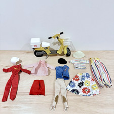 Vintage Doll Clothes & Moped for Sindy / Other Dolls