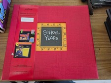 Hallmark School Years Instant Scrapbook 20 Designed Pages 12" x 12" New