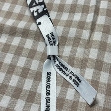 G-Dragon Fan Meeting Limited Entrance Wristband, Used but Good Condition