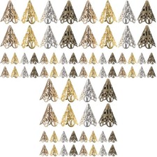 360 pcs Jewelry Making Beads Caps Spacer Beads Caps DIY Jewelry Beads Flower