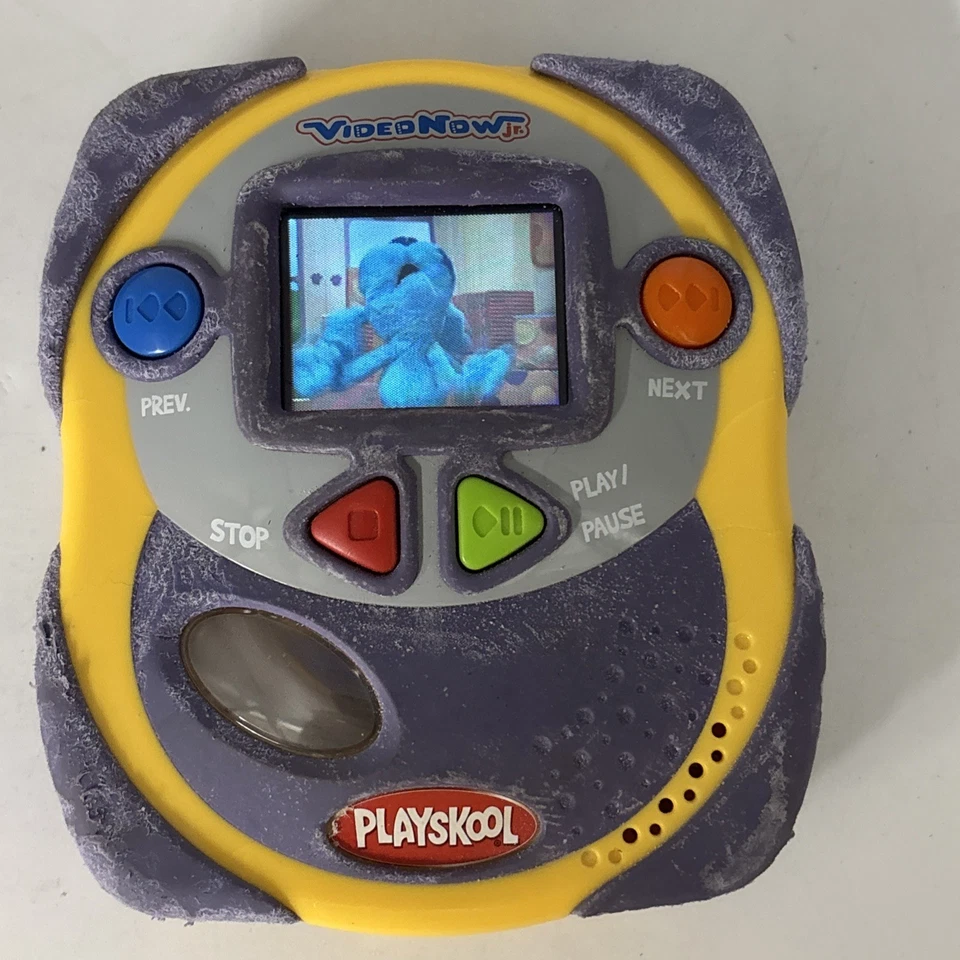Reproductor de video personal para niños Playskool Video Now Jr 2004 probado funciona feomente agrietado Foto 2 de 4