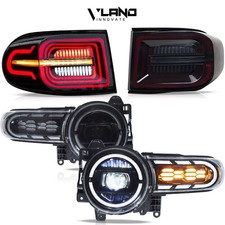 Fit 2007-2014 Toyota Fj Cruiser Vland Full Led Headlightssmoked Led Tail Lights