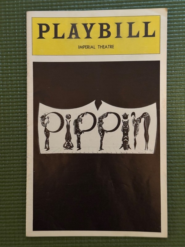 Pippin - Ben Vereen, Betty Buckley - PLAYBILL - Vintage Broadway