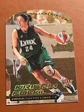 2000 Fleer Ultra WNBA - Kristin Folkl #51G Gold Medallion